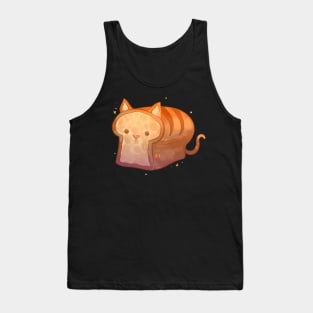 Cat Bread Loaf Tank Top